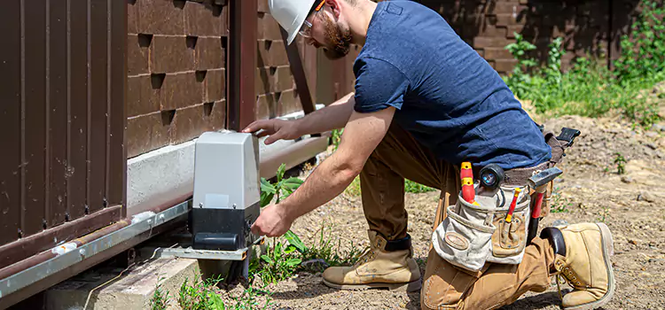 Electric Driveway Gate Installation West Jordan
