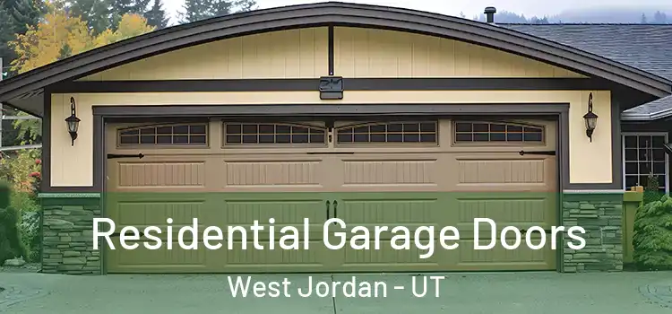  Residential Garage Doors West Jordan - UT